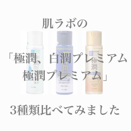 極潤 ヒアルロン液(旧)/肌ラボ/化粧水を使ったクチコミ(1枚目)