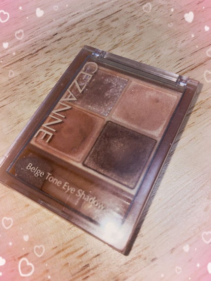 ベージュトーンアイシャドウ/CEZANNE/アイシャドウパレットを使ったクチコミ(1枚目)