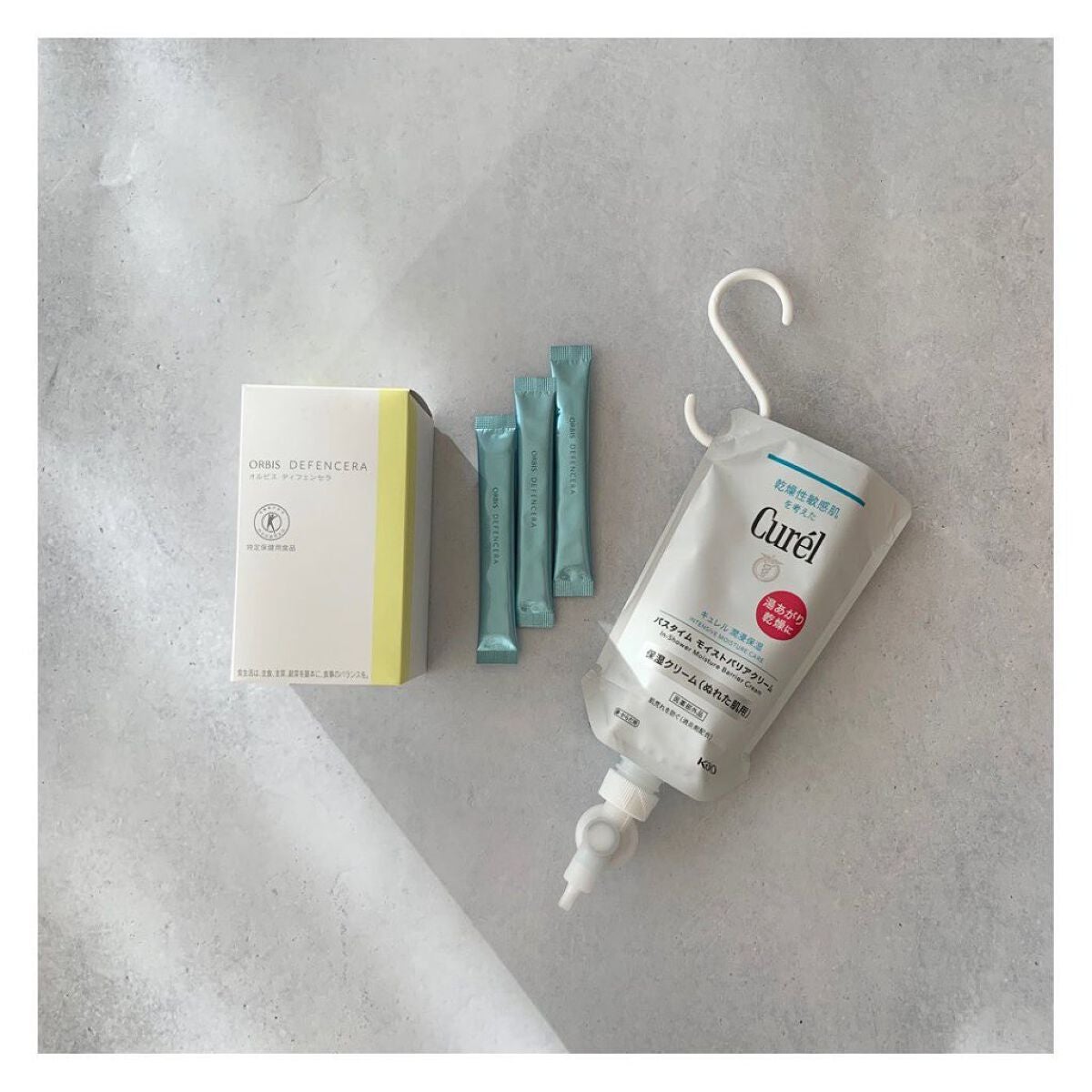 バスタイム モイストバリアクリーム/キュレル/ボディクリームを使ったクチコミ(1枚目)