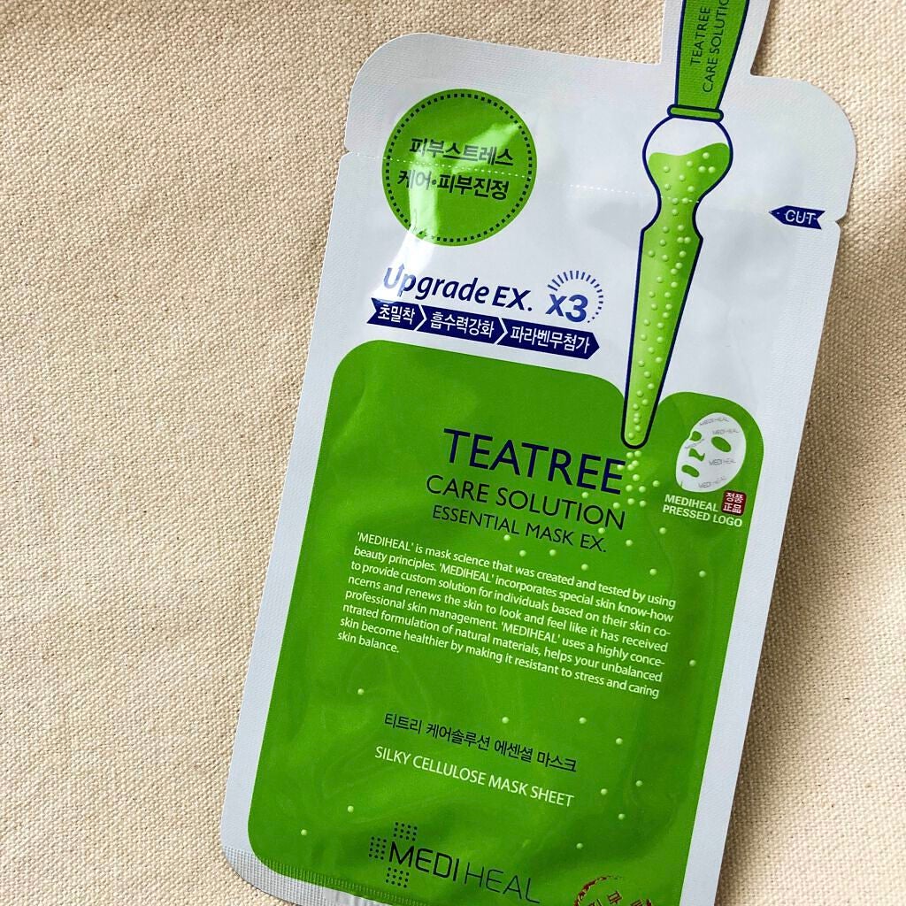 ティーツリーケア ソリューション エッセンシャルマスクEX/MEDIHEAL/シートマスク・パックを使ったクチコミ(1枚目)