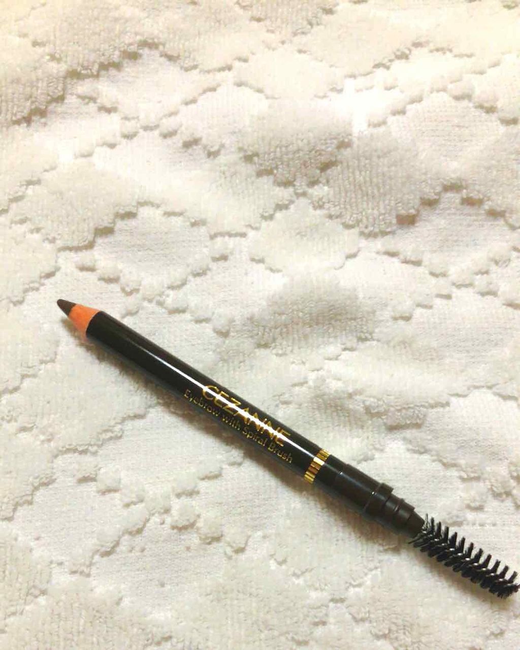 ブラシ付 アイブロウ/CEZANNE/アイブロウペンシルを使ったクチコミ(1枚目)