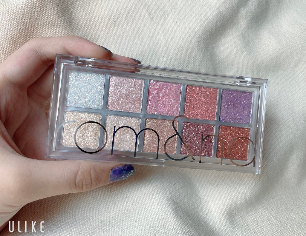 ベターザンパレット/rom&nd/アイシャドウパレットを使ったクチコミ(1枚目)