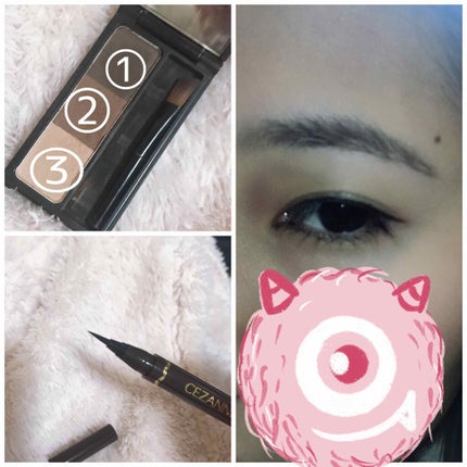 極細 アイライナーR/CEZANNE/リキッドアイライナーを使ったクチコミ(3枚目)