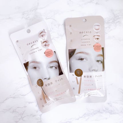 necess まゆ書き足し美容液ティント /コジット/眉ティントを使ったクチコミ(1枚目)