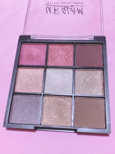 UR GLAM　BLOOMING EYE COLOR PALETTE/U R GLAM/アイシャドウパレットを使ったクチコミ（1枚目）