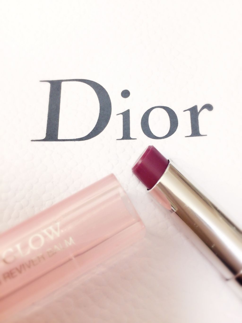 【旧】ディオール アディクト リップ グロウ/Dior/リップケアを使ったクチコミ(1枚目)