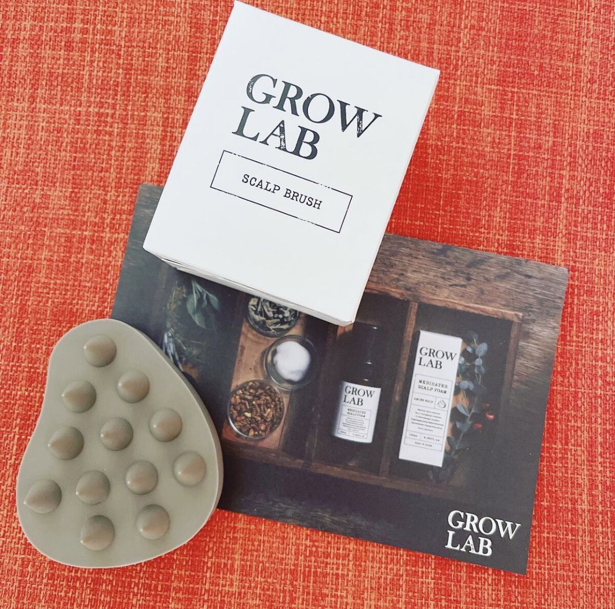 スカルプブラシ/GROW LAB/スカルプブラシを使ったクチコミ（1枚目）