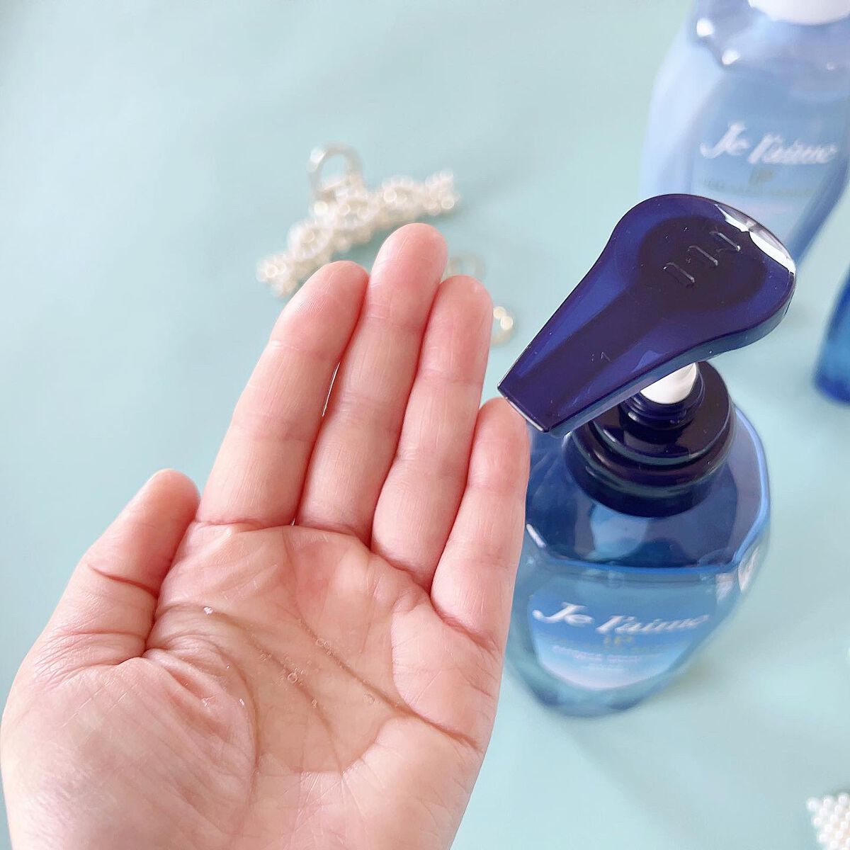 iP タラソリペア 補修美容液 シャンプー/トリートメント (モイスト&スムース)/Je l'aime/市販シャンプーを使ったクチコミ(2枚目)