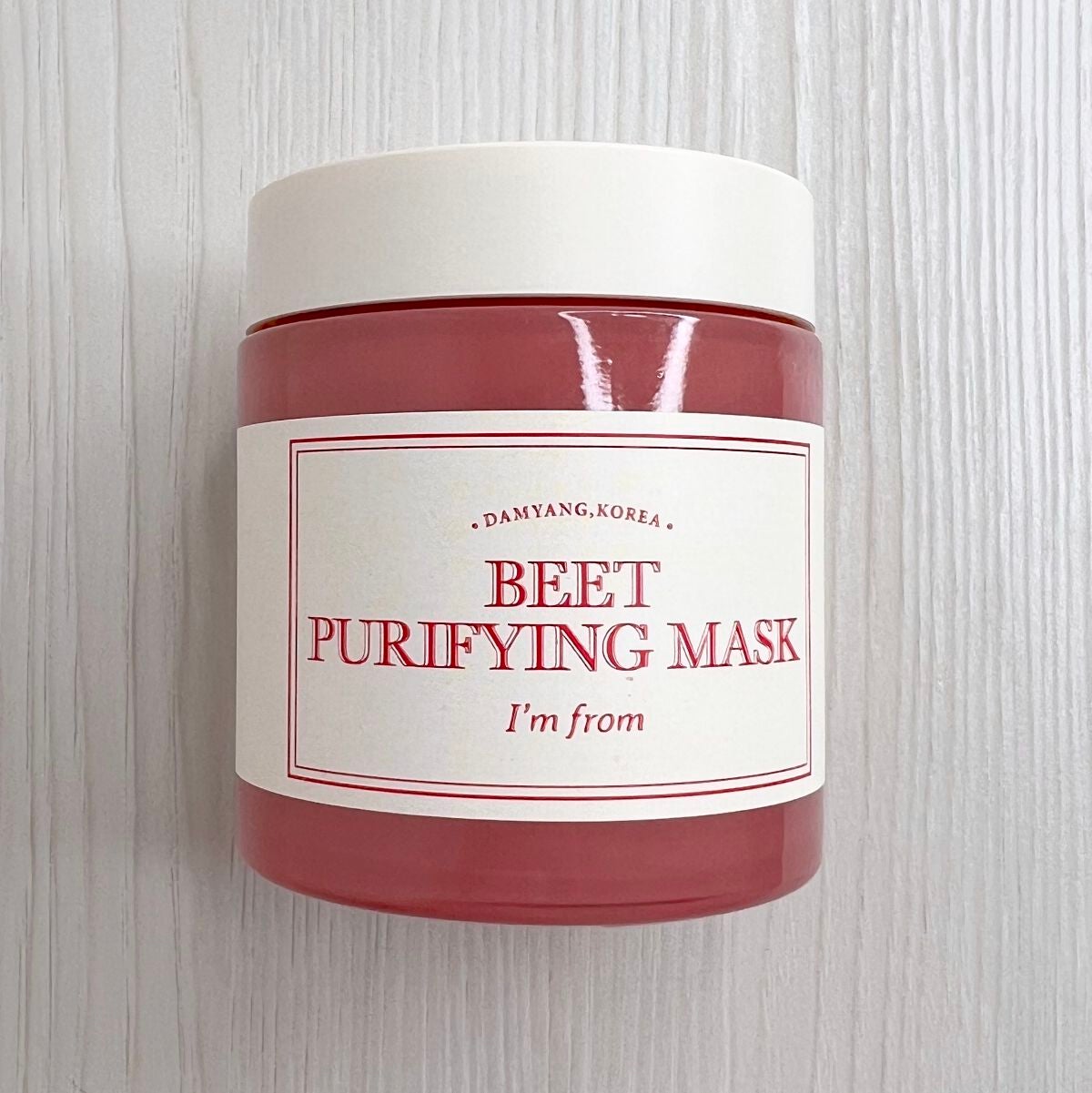 ビーツピュリファイングフェイスマスク/I'm from/洗い流すパック・マスクを使ったクチコミ(2枚目)