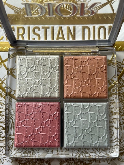 ディオール バックステージ フェイス グロウ パレット/Dior/ハイライトを使ったクチコミ(3枚目)