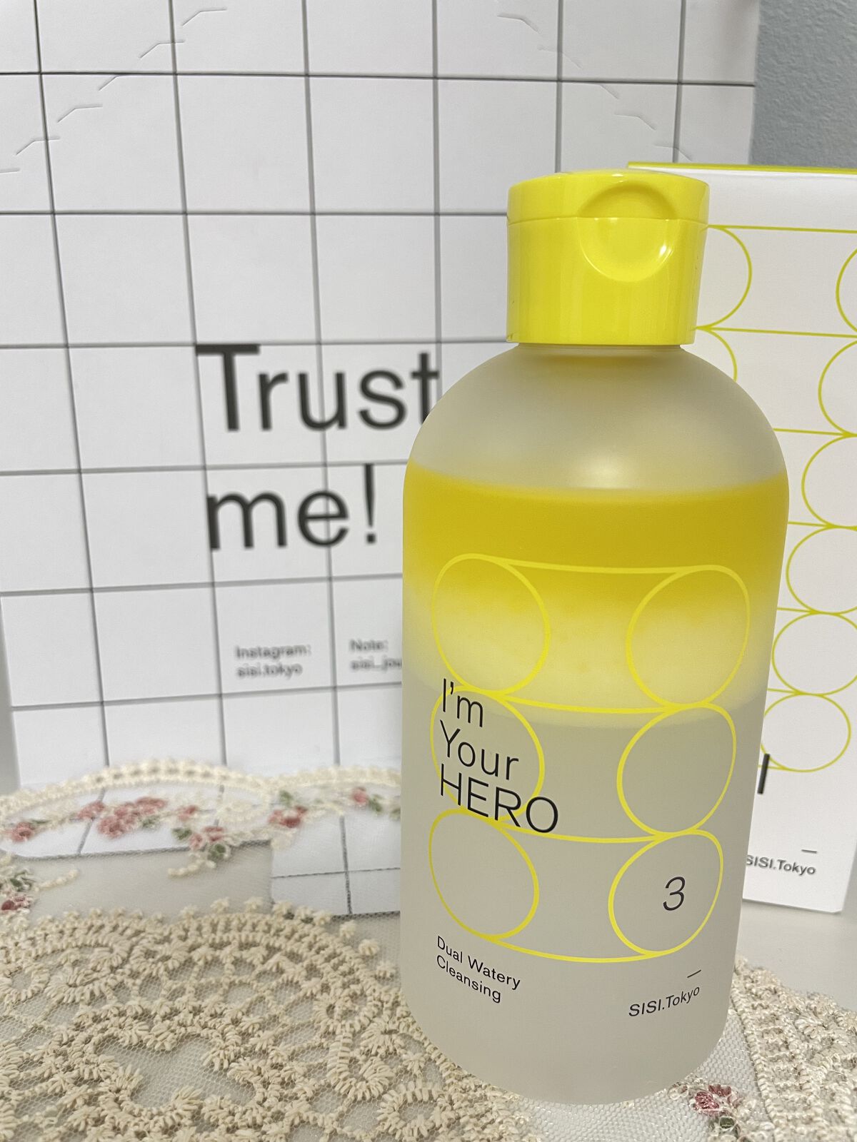 アイムユアヒーロー/SISI/クレンジングウォーターを使ったクチコミ（1枚目）