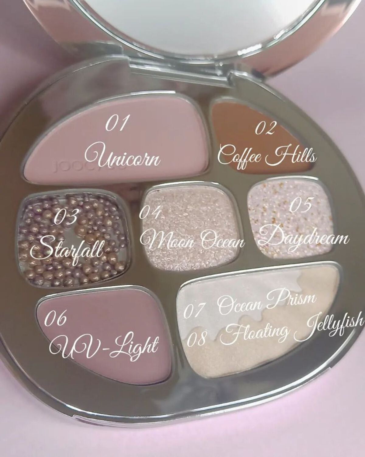 貝殻マルチパレット/Joocyee/アイシャドウパレットを使ったクチコミ(3枚目)