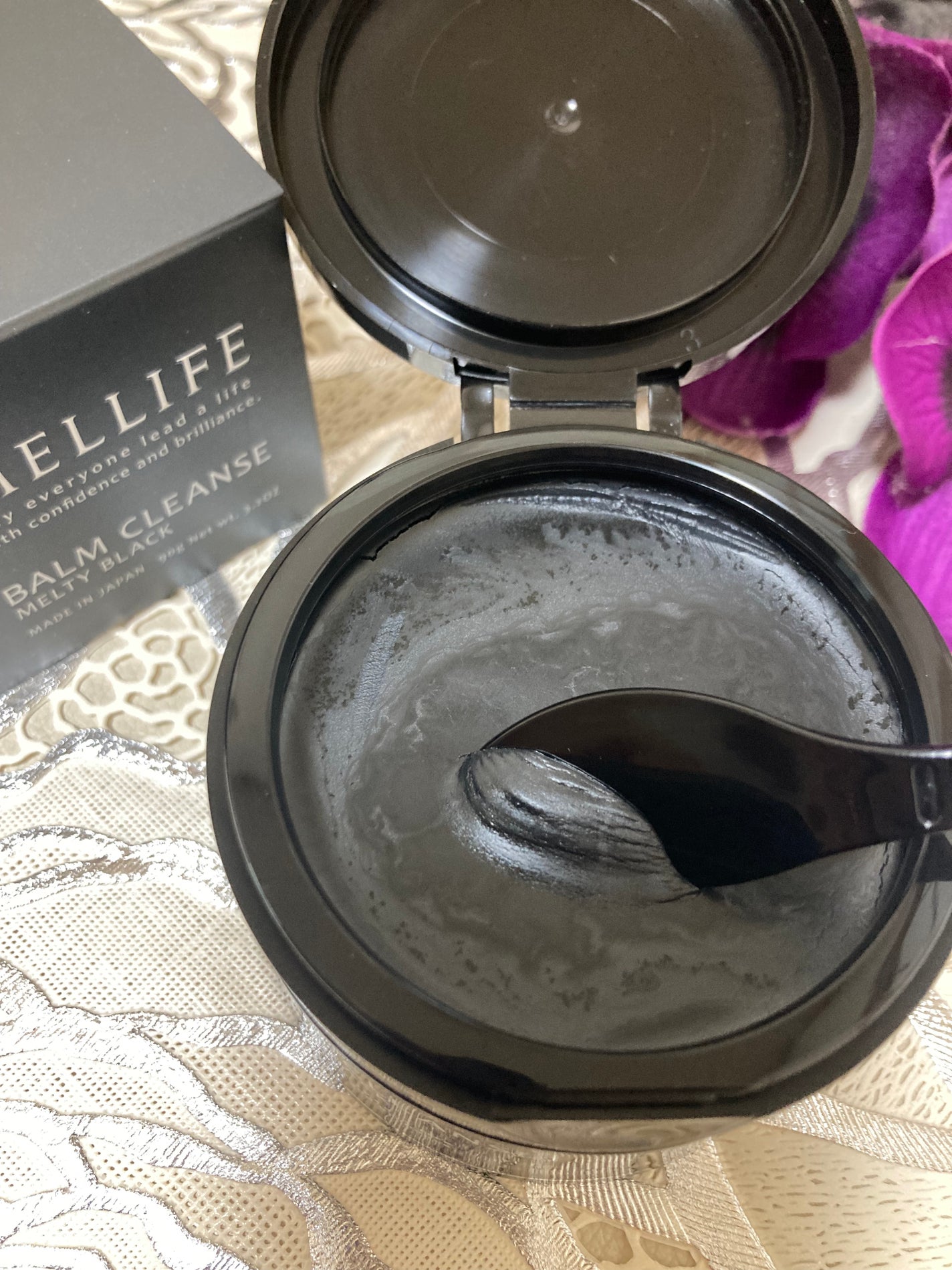 BALM CLEANSE メルティブラック/MELLIFE/クレンジングバームを使ったクチコミ(2枚目)