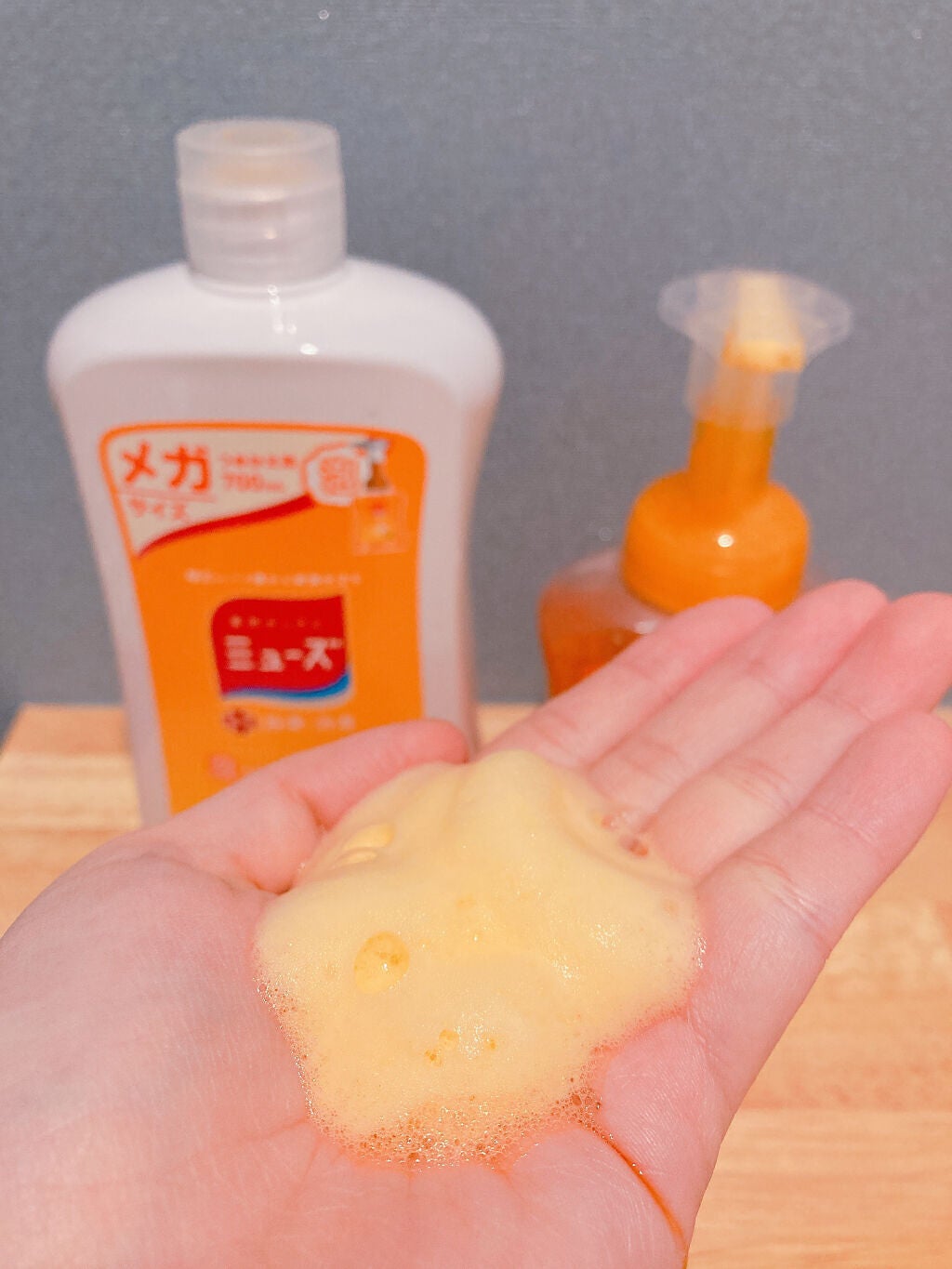泡ミューズ フルーティフレッシュ の香り/ミューズ/ハンドソープを使ったクチコミ(4枚目)