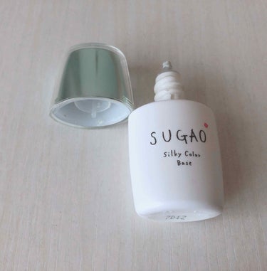 シルク感カラーベース グリーン/SUGAO®/化粧下地を使ったクチコミ（2枚目）