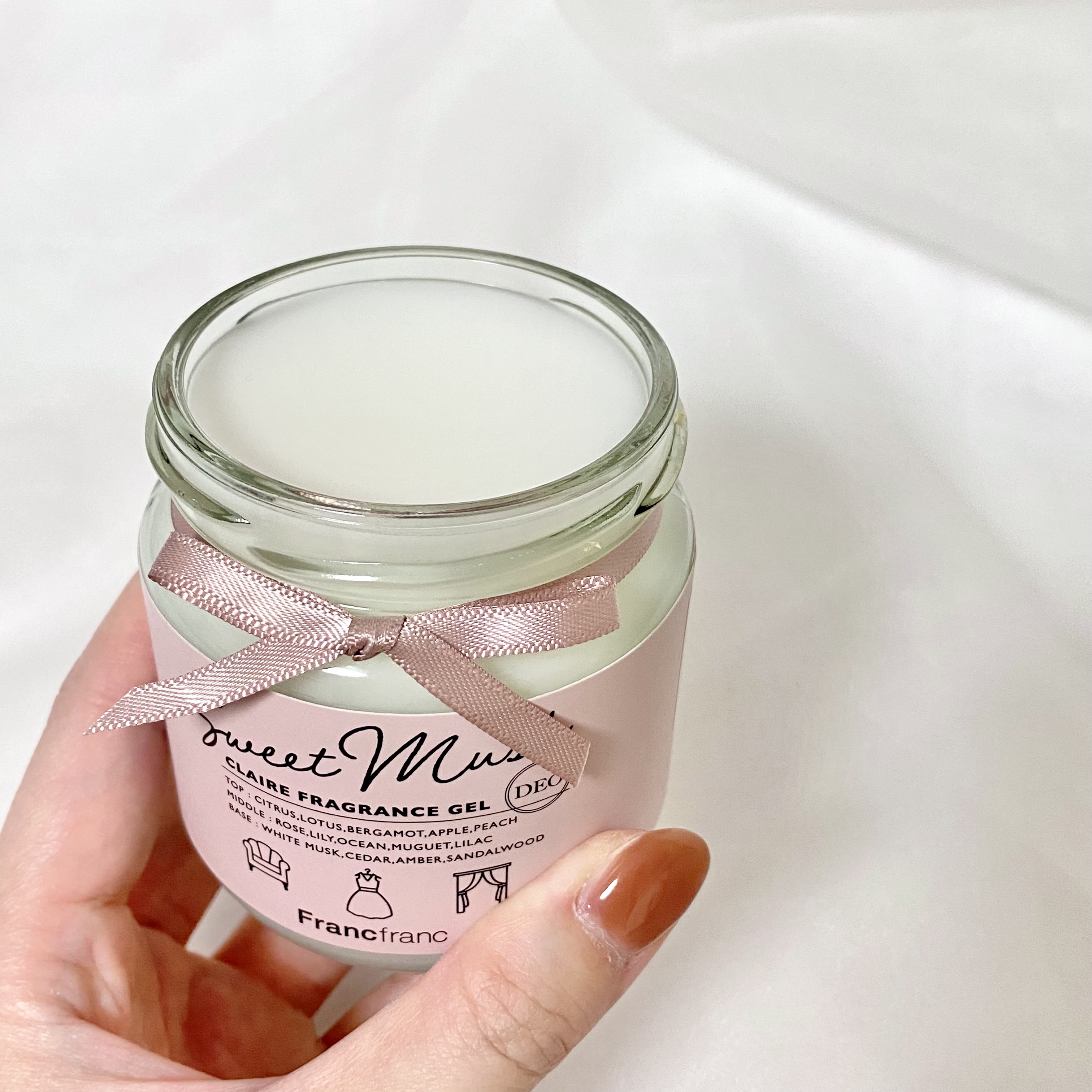 ルームフレグランスジェル/フランフラン/ルームフレグランスを使ったクチコミ（2枚目）