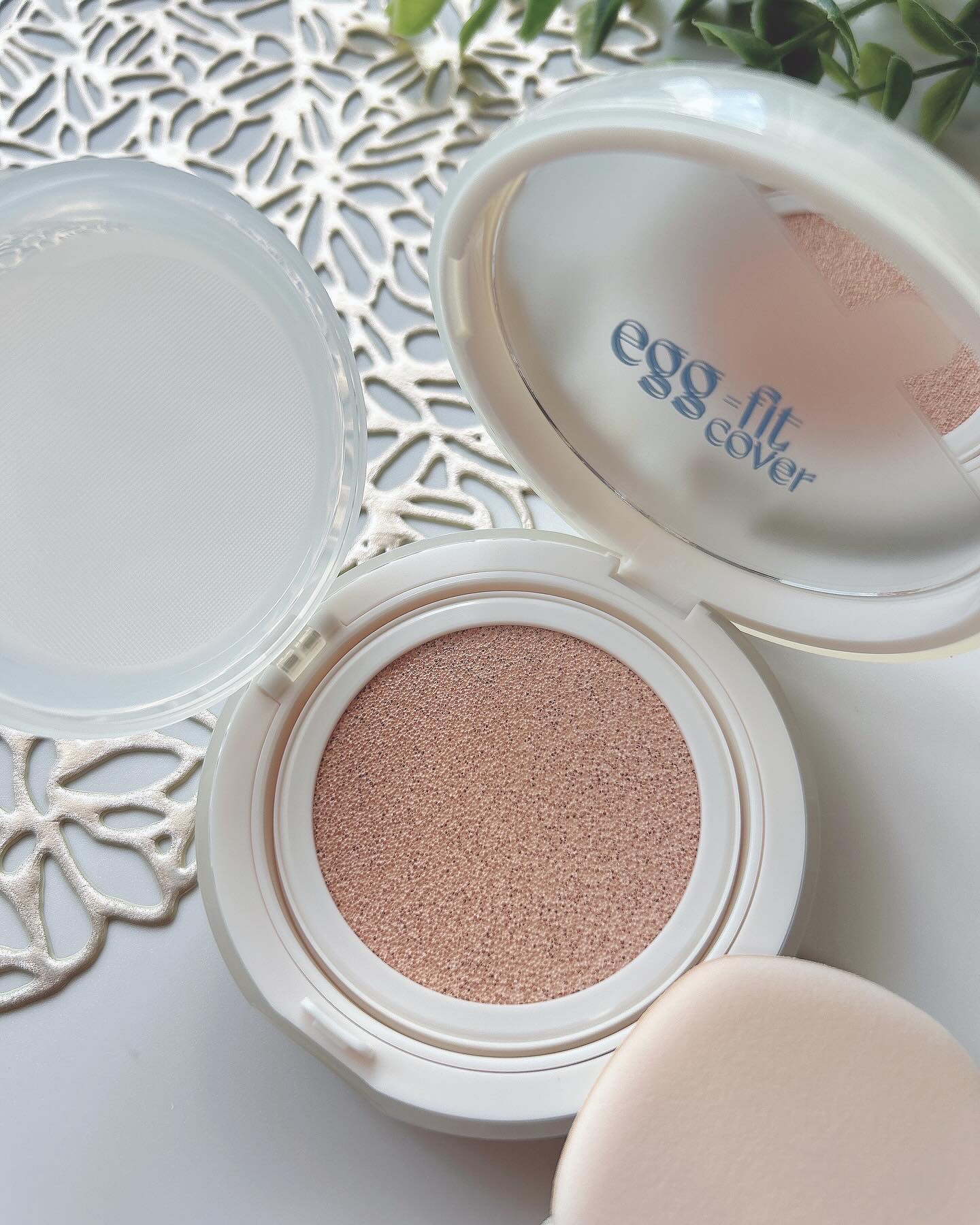 フィー クッションエッグフィットカバー/fwee/クッションファンデーションを使ったクチコミ（3枚目）