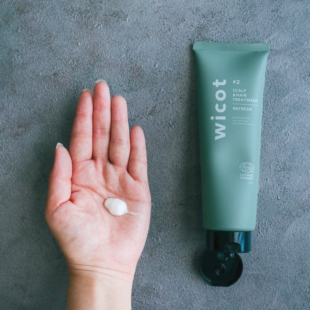 スカルプ&ヘア シャンプー/トリートメント リフレッシュ/wicot/市販シャンプーを使ったクチコミ(4枚目)