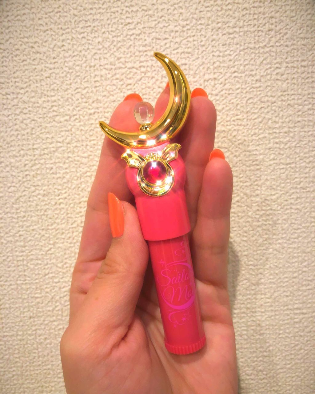 ムーンスティックリップクリーム ローズピンク/ミラクルロマンス/リップケアを使ったクチコミ(2枚目)