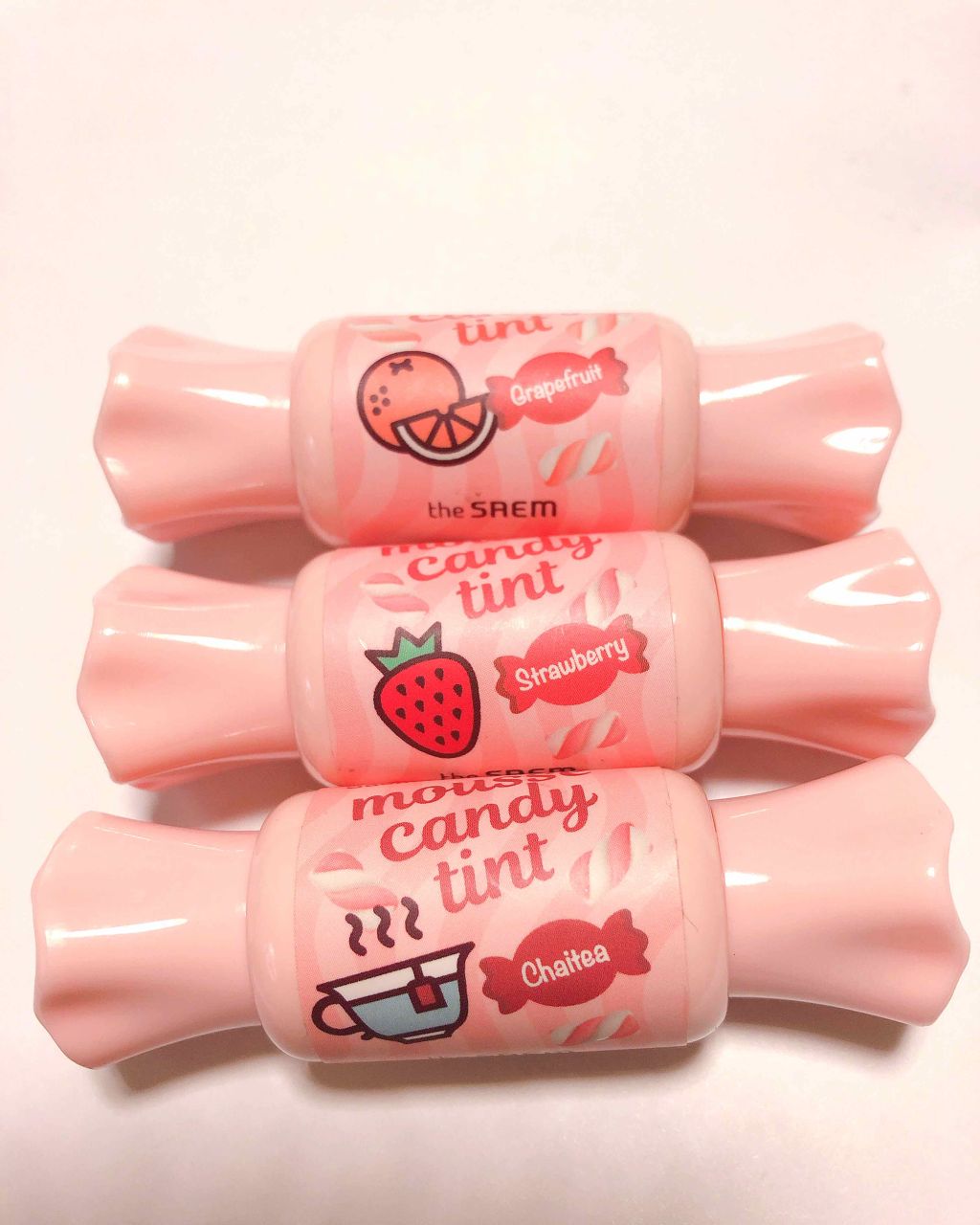 ムース キャンディー ティント/the SAEM/リップティントを使ったクチコミ(2枚目)