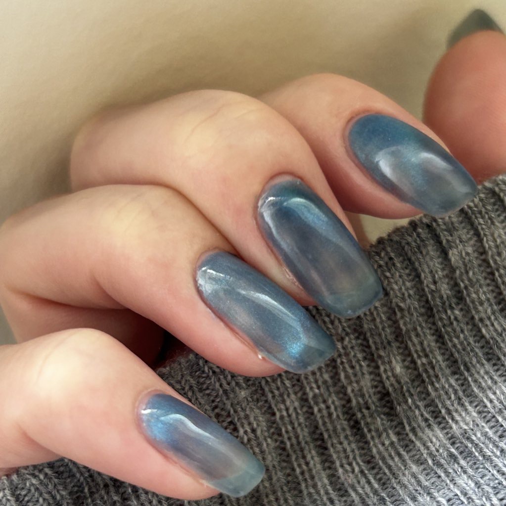 GELiSM (ジェリズム) M12 night aurora/D-UP/ジェルネイルを使ったクチコミ（2枚目）