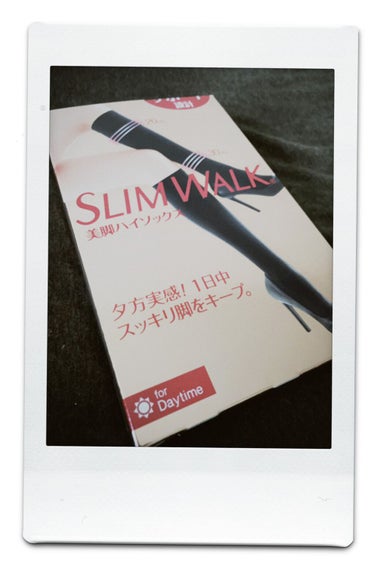 スリムウォーク 美脚ハイソックス/SLIMWALK/レッグ・フットケアを使ったクチコミ（1枚目）