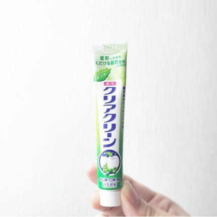 薬用クリアクリーン ナチュラルミント/クリアクリーン/歯磨き粉を使ったクチコミ(1枚目)