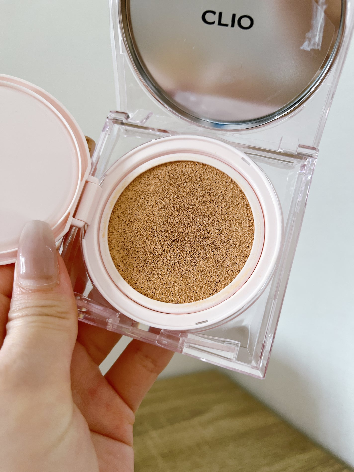 キル カバー ハイ グロウ クッション/CLIO/クッションファンデーションを使ったクチコミ(4枚目)