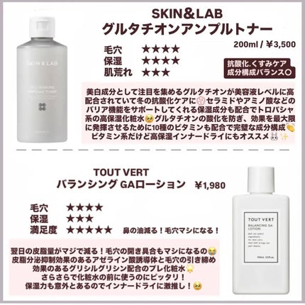 バランシングGAローション/TOUT VERT/化粧水を使ったクチコミ(5枚目)