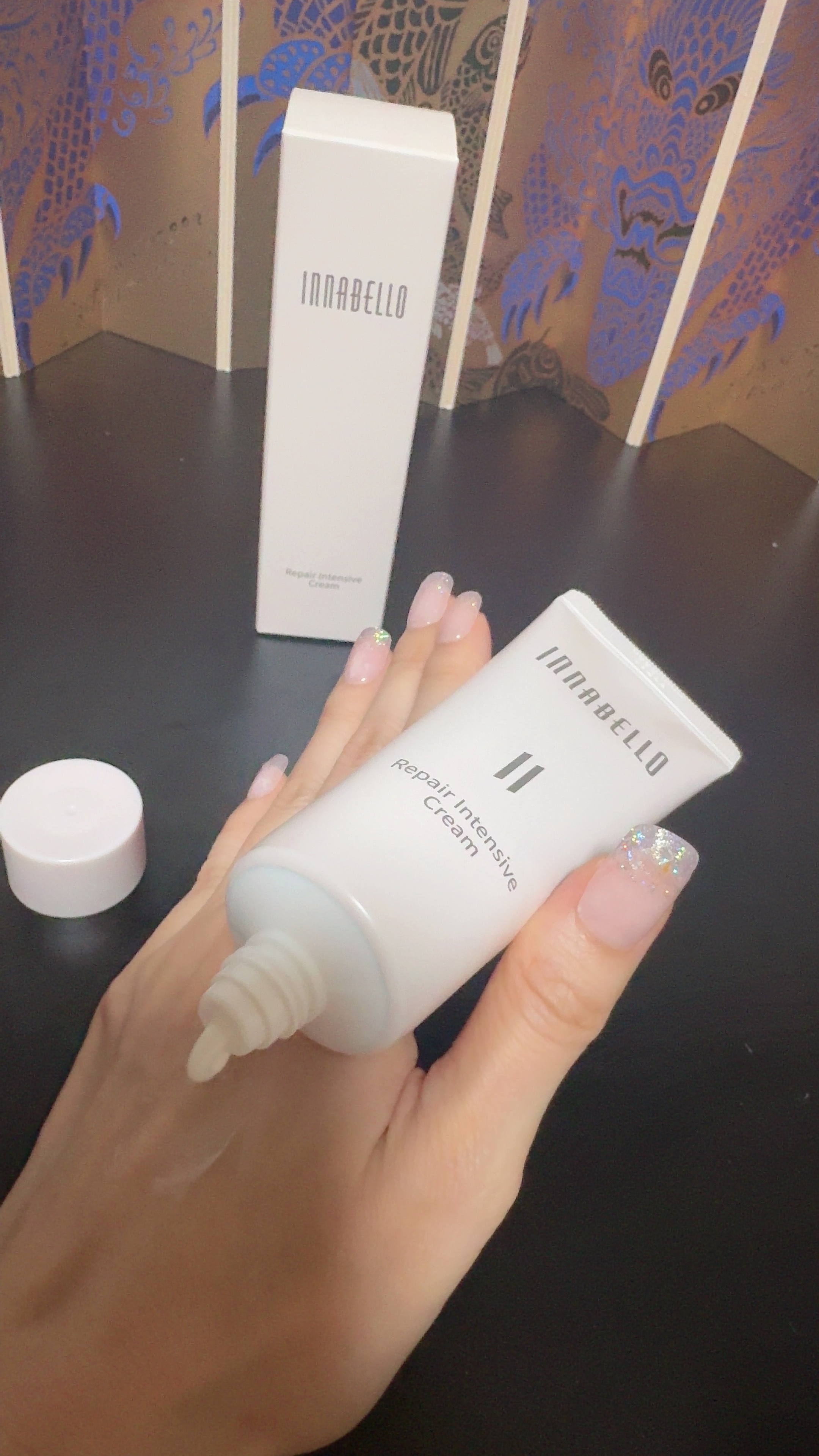 リペアインテンシブクリーム/イナベロ/フェイスクリームを使ったクチコミ（2枚目）