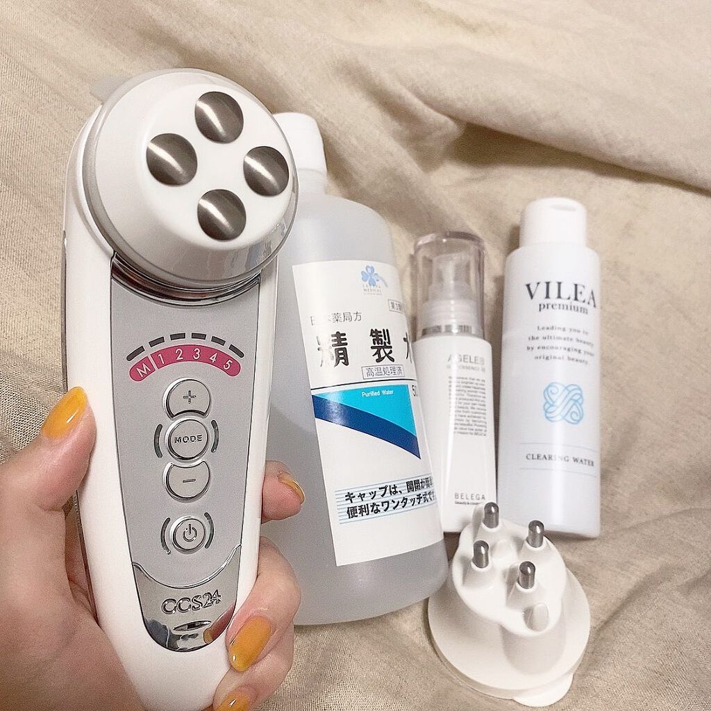 CELL CURE 4Tプラス/BELEGA/美顔器・マッサージを使ったクチコミ(1枚目)