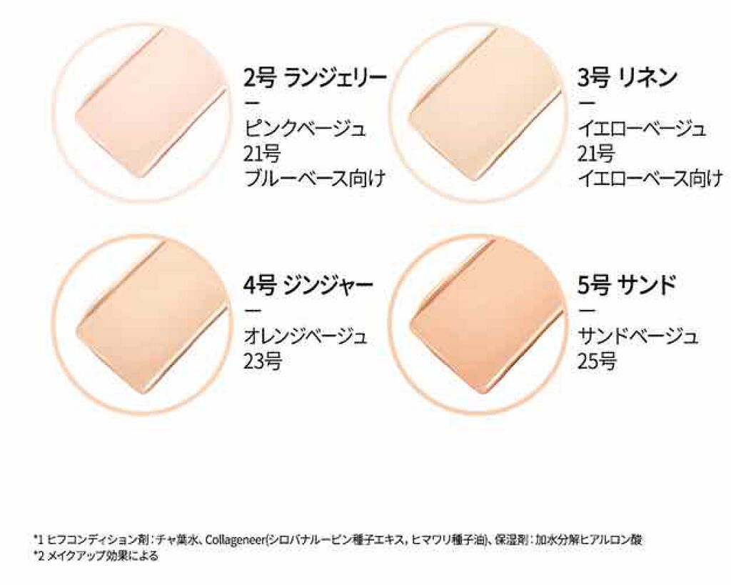 キル カバー グロウ クッション/CLIO/クッションファンデーションを使ったクチコミ(2枚目)