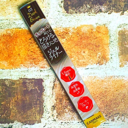 クリーミータッチライナー/キャンメイク/ジェルアイライナーを使ったクチコミ(1枚目)