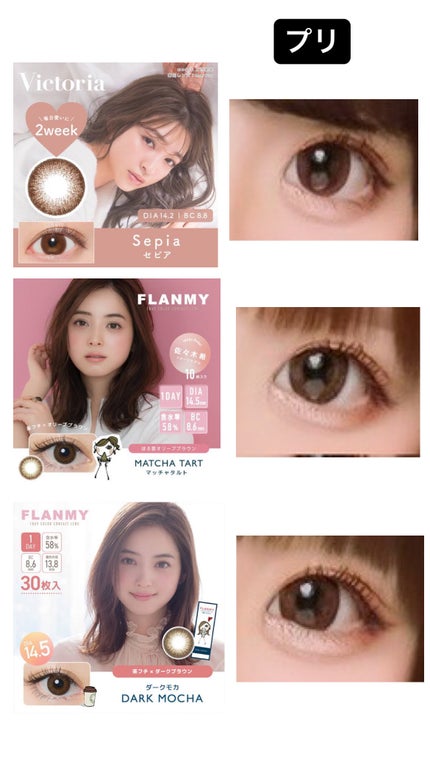 Victoria(ヴィクトリア)2week SEPIA-セピア-/Victoria/2週間(2WEEKS)カラコンの画像