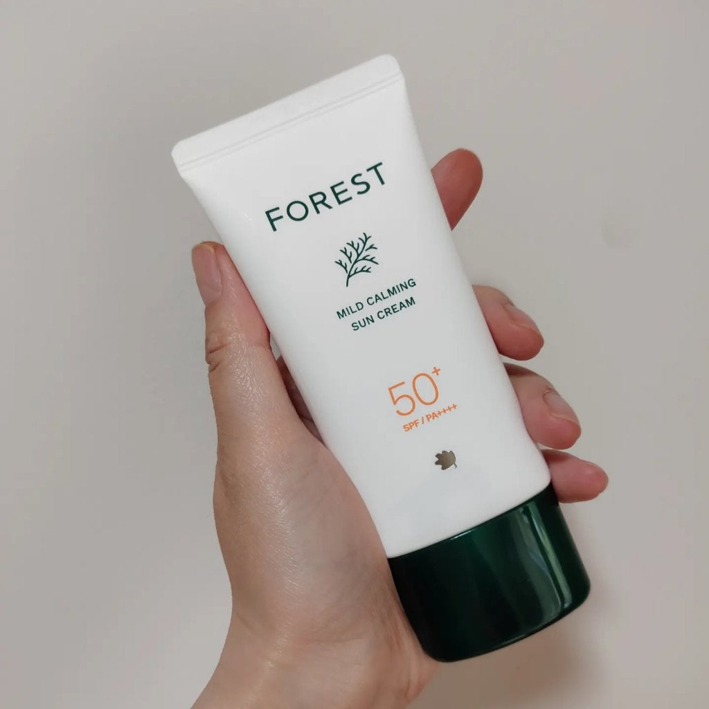 フォレスト マイルドカーミングサンクリーム/FoRest by Greenfinger/日焼け止めクリームを使ったクチコミ(2枚目)