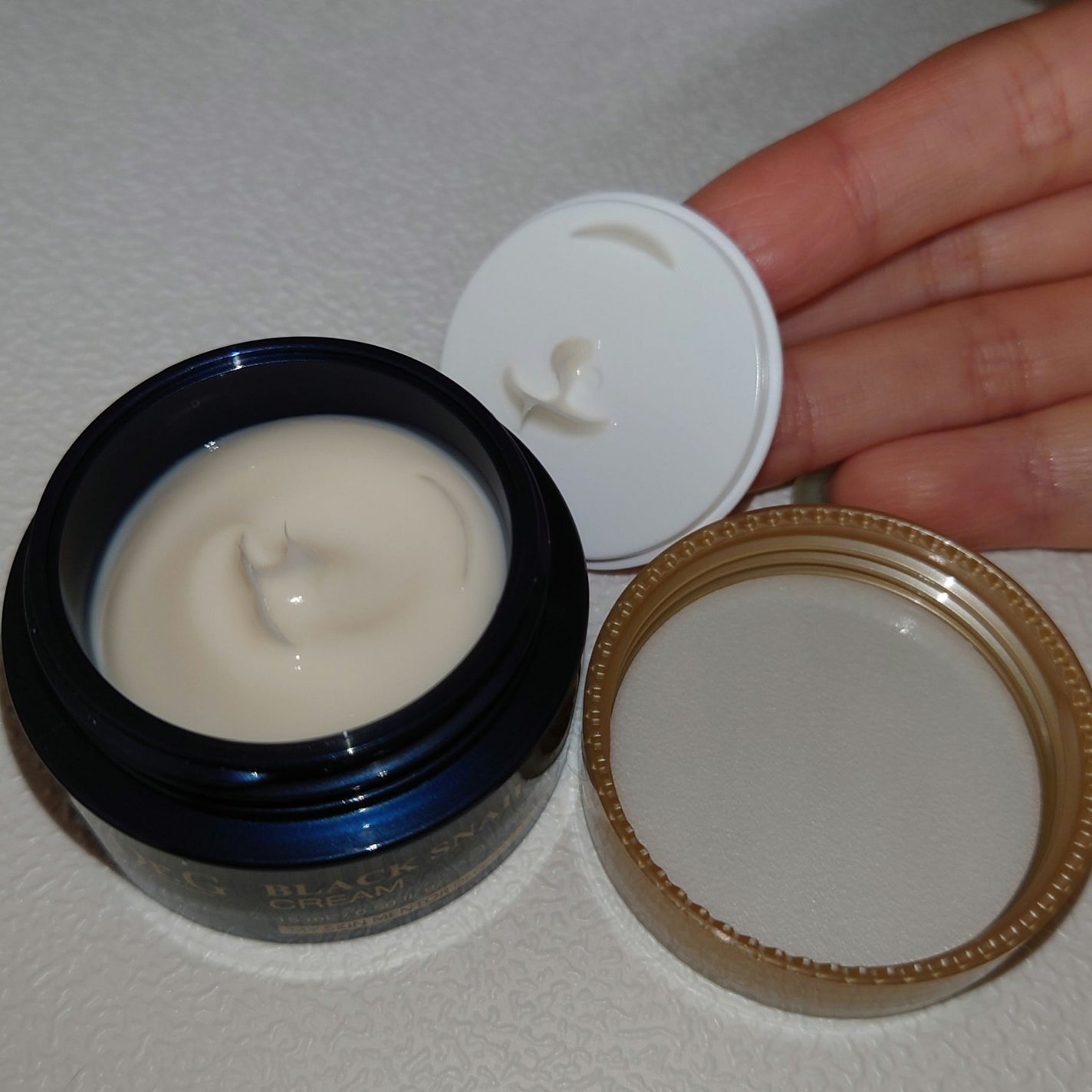 ブラックスネイル クリーム/Dr.G/フェイスクリームを使ったクチコミ(2枚目)