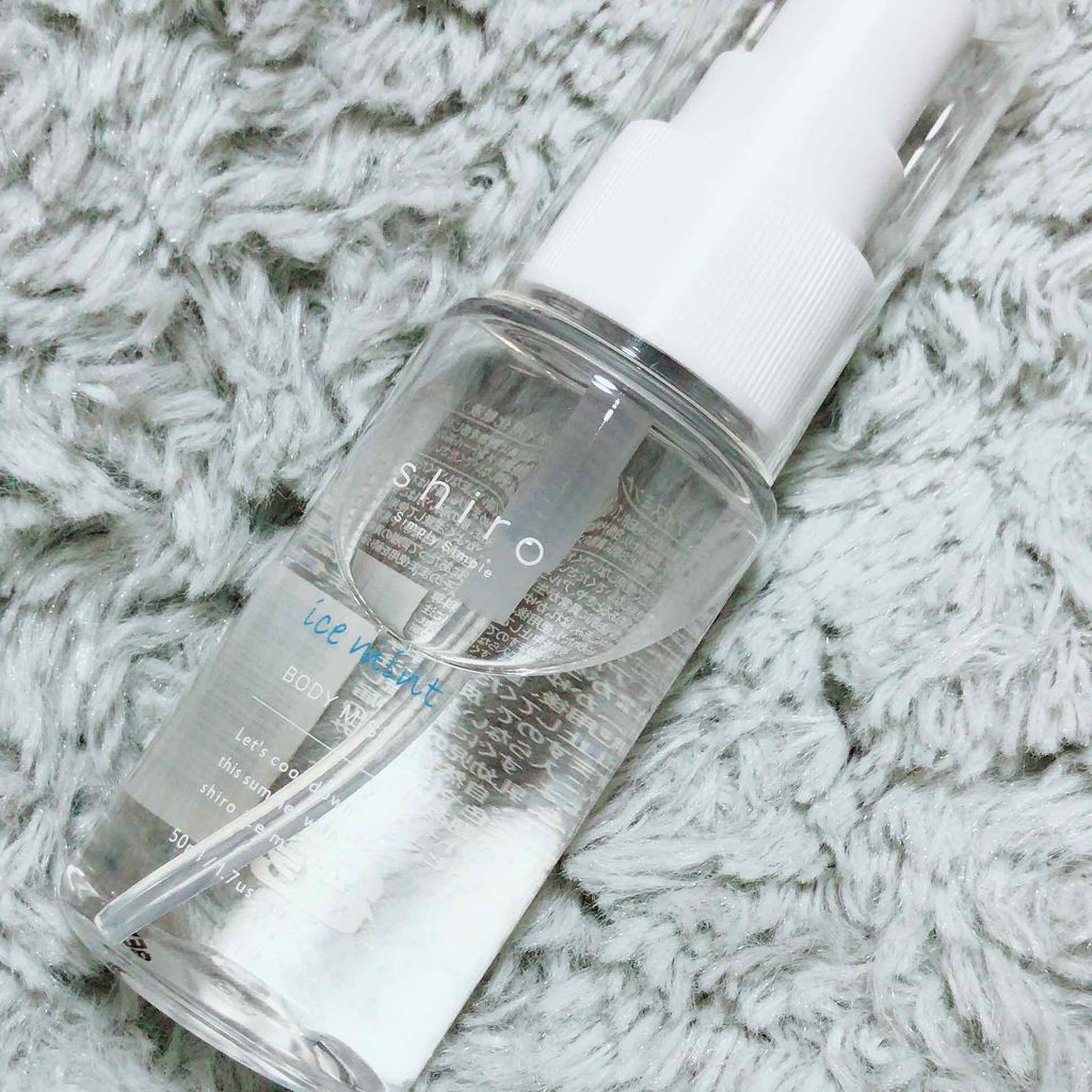 アイスミント ボディミスト/SHIRO/香水(その他)を使ったクチコミ（1枚目）