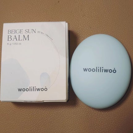 ベージュサンバーム/wooliliwoo/化粧下地を使ったクチコミ(1枚目)