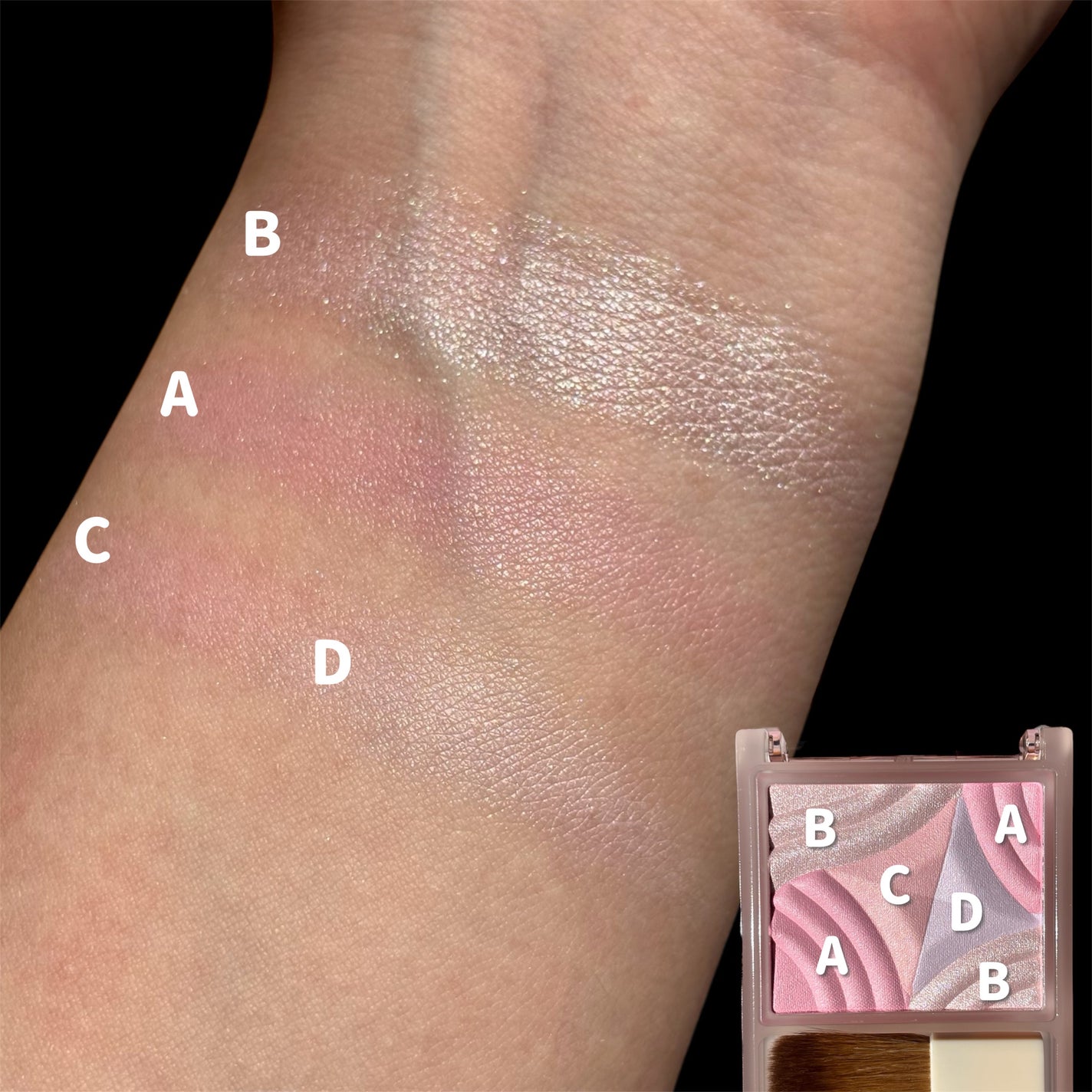 ブレンドカラーチーク/CEZANNE/チークを使ったクチコミ(3枚目)