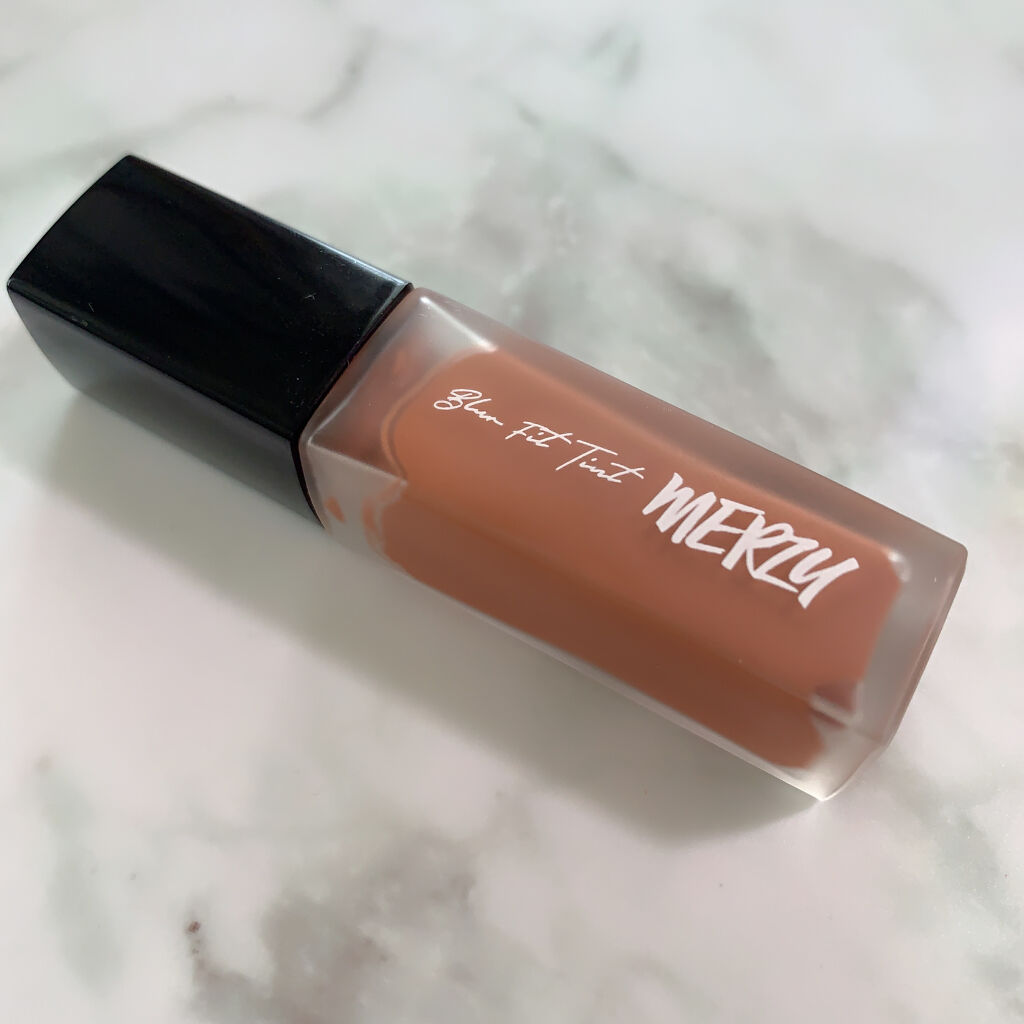 ブラー フィット ティント/MERZY/リップティントを使ったクチコミ（2枚目）