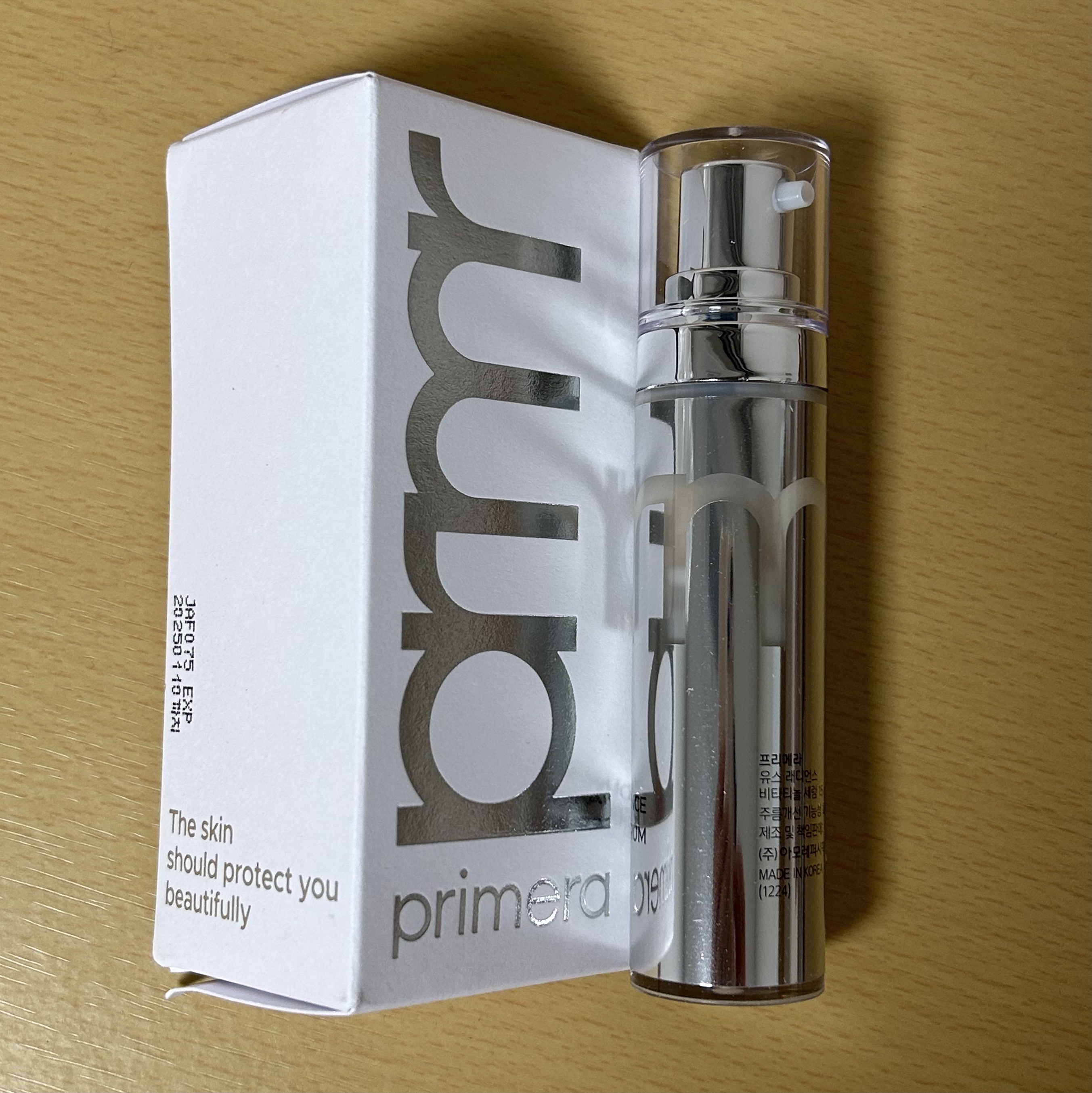 ユース ラディアンス ビタチノール セラム/primera/美容液を使ったクチコミ（1枚目）