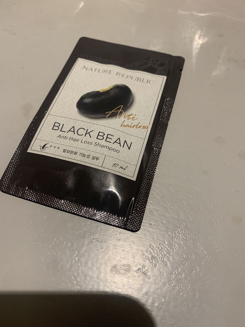 ブラックビーン ヘアシャンプー/ネイチャーリパブリック/市販シャンプーを使ったクチコミ（1枚目）