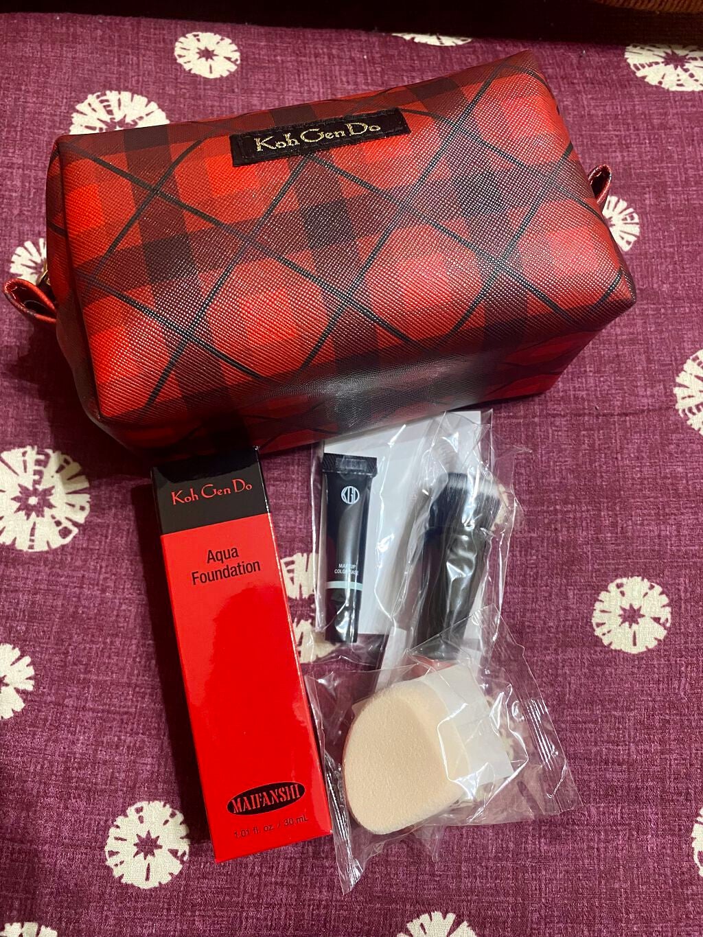 マイファンスィー アクアファンデーション/Koh Gen Do/リキッドファンデーションを使ったクチコミ(1枚目)