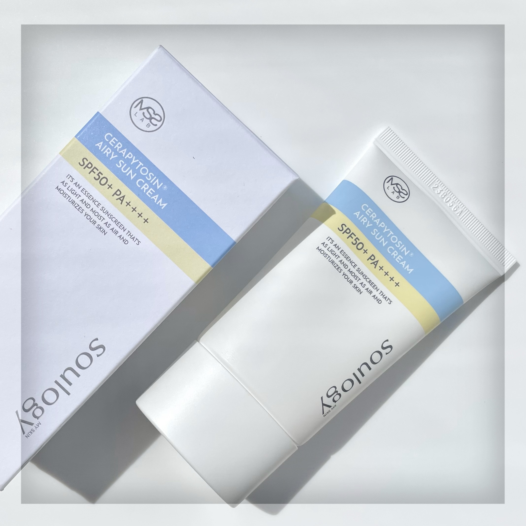 セラフィトシンエアリー日焼け止め/MY SKIN SOULOGY/日焼け止めクリームを使ったクチコミ（1枚目）