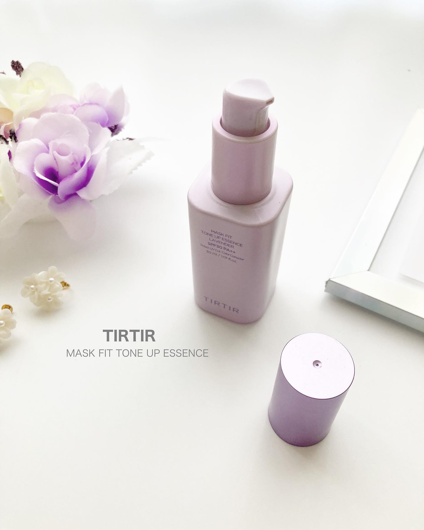 マスクフィットトーンアップエッセンス/TIRTIR(ティルティル)/化粧下地を使ったクチコミ（2枚目）