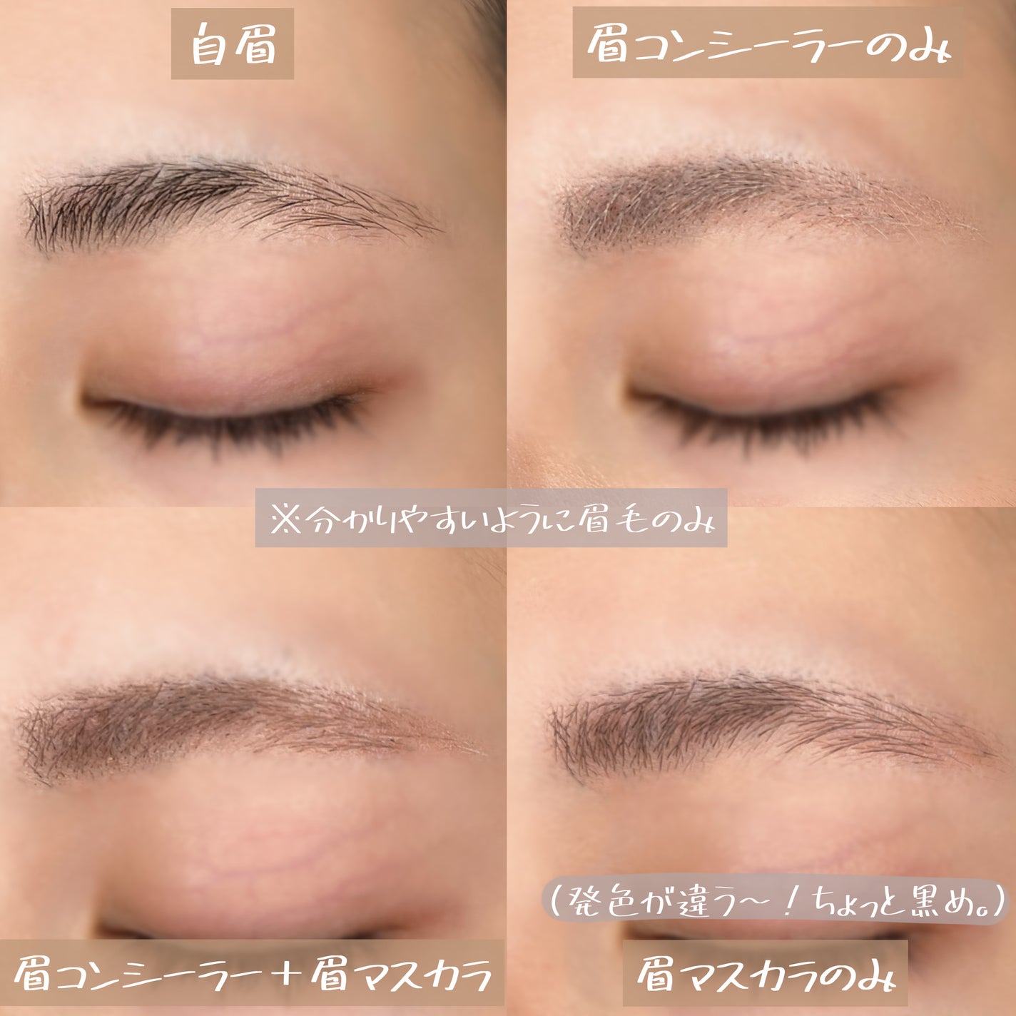 コンシーラーブロウマスカラ/キャンメイク/その他アイブロウを使ったクチコミ(8枚目)
