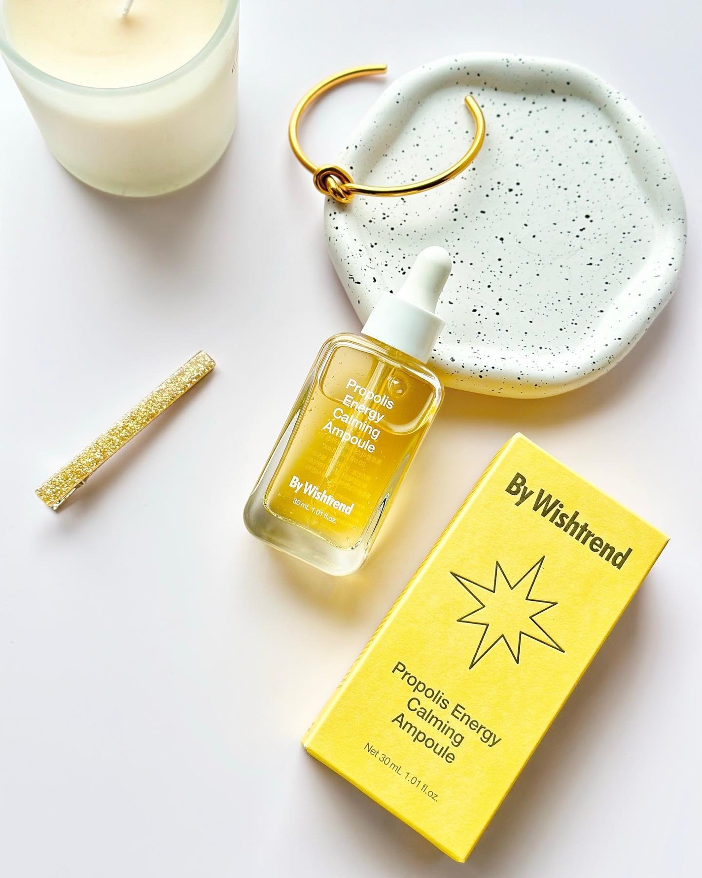 プロポリスエナジーカーミングアンプル/By Wishtrend/美容液を使ったクチコミ(6枚目)