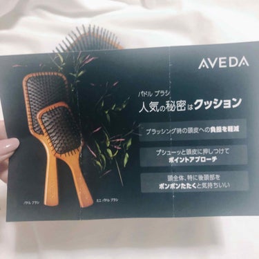 パドル ブラシ/AVEDA/ヘアブラシを使ったクチコミ（3枚目）