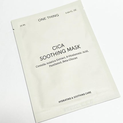 CICAスージングマスク/ONE THING/シートマスク・パックを使ったクチコミ(2枚目)