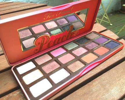 スイートピーチ アイシャドウ パレット/Too Faced/アイシャドウパレットを使ったクチコミ(1枚目)